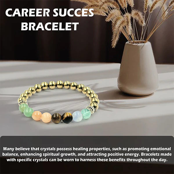 Career Success Bracelet – Gemstone & Vastu Energy Bracelet for Professional Growth