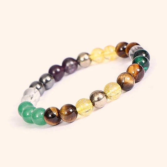 Money Magnet Bracelet – Pyrite Richness & Magnetic Energy Stone Bracelet for Abundance & Saving