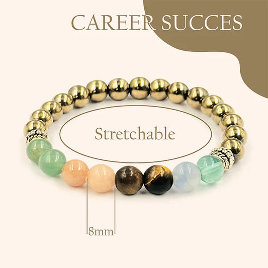 Career Success Bracelet – Gemstone & Vastu Energy Bracelet for Professional Growth