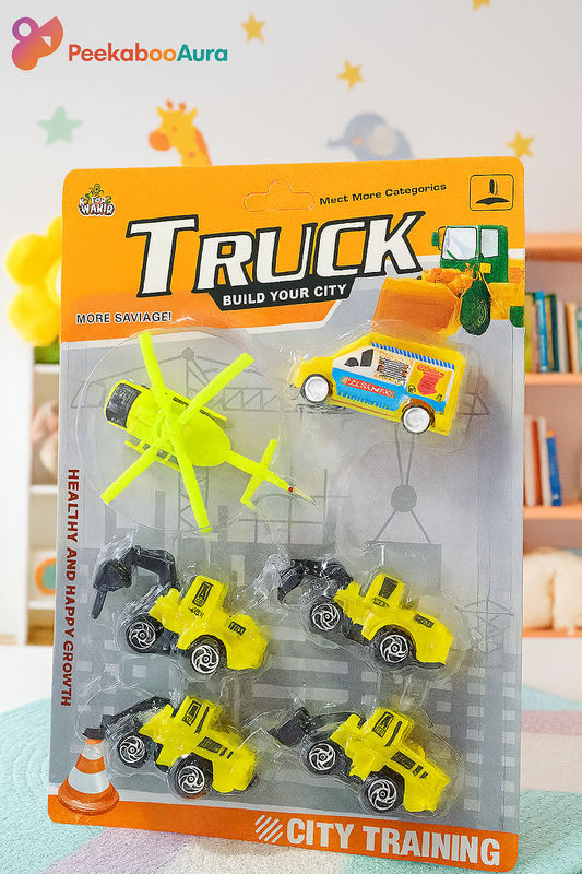 City Traffic Training Toy Set for Kids – 6 pcs
